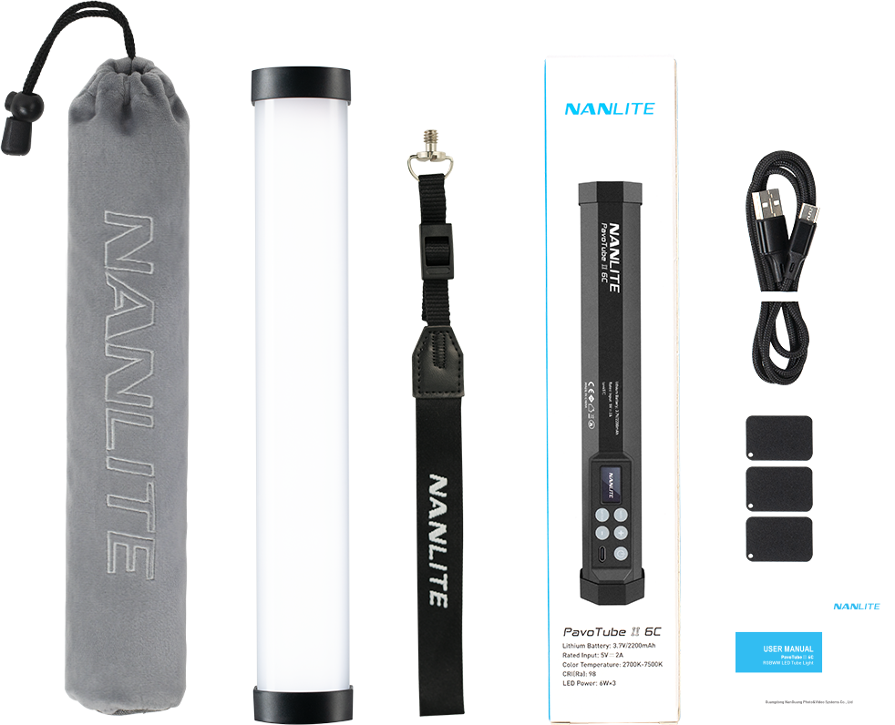 Nanlite PavoTube II 6C RGB Tube Light