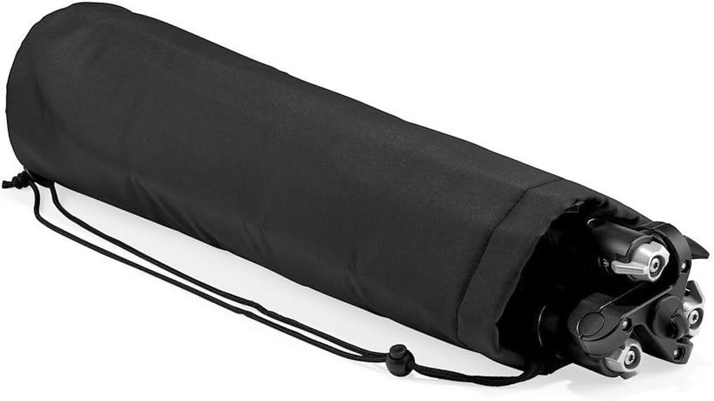 Black umbrella with white handle and shaft on a white background