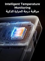 UGREEN temperature monitoring chip with text on a black background