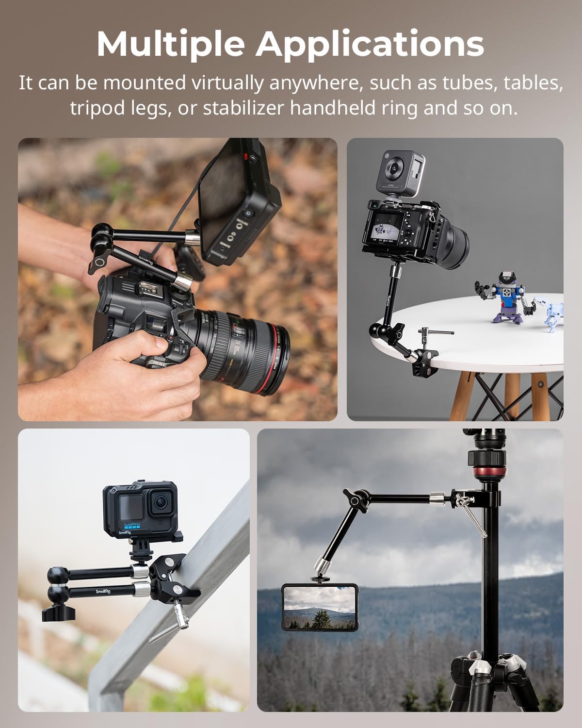 SmallRig Articulating Magic Arm with Super Clamp