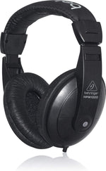 Black Behringer HPM1000 headphones on a white background