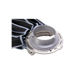 Close-up of a metal component with text on a white background