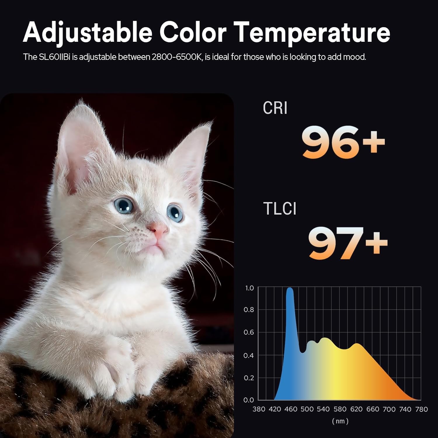 Godox SL60IIBi Bi-Color LED Video Light